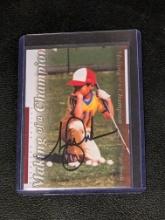 Tiger Woods Signed Sports Card with coa