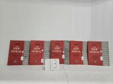 Volumes 1-5 1970 Ford Care Shop Manuals