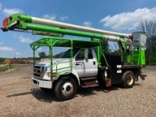 2006 FORD F750 NON CDL REAR MOUNT BUCKET TRUCK