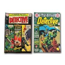 Two Vintage DC "Detective" Comics