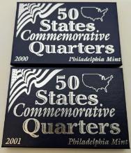 2000 & 2001 Commemorative Quarters