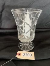Block Crystal Full Lead Crystal Candle Holder/Vase