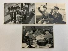 NAZI GERMANY PHOTO CARDS LOT OF 3