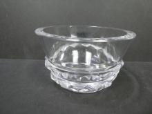 Vintage Signed Kosta Sweden Vickie Lindstrand Art Glass Crystal Bowl