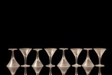 Set of 8 Martini Glasses