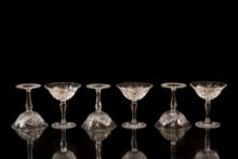 Set of 6 Andernach Nachtmann Fine Weighted German Crystal Glassware