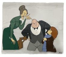 Hand-Painted Animation Cels | Heidiâ€™s Song | NO COA