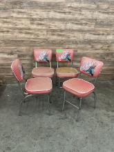 (4) Count Coca Cola Outdoor Chairs