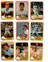 1981 & 1982 Fleer Baseball,