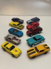 Lot of 10 Chevrolet Model Toy Cars, Match Box, Hot Wheels (DCC), Maisto 3 in Size