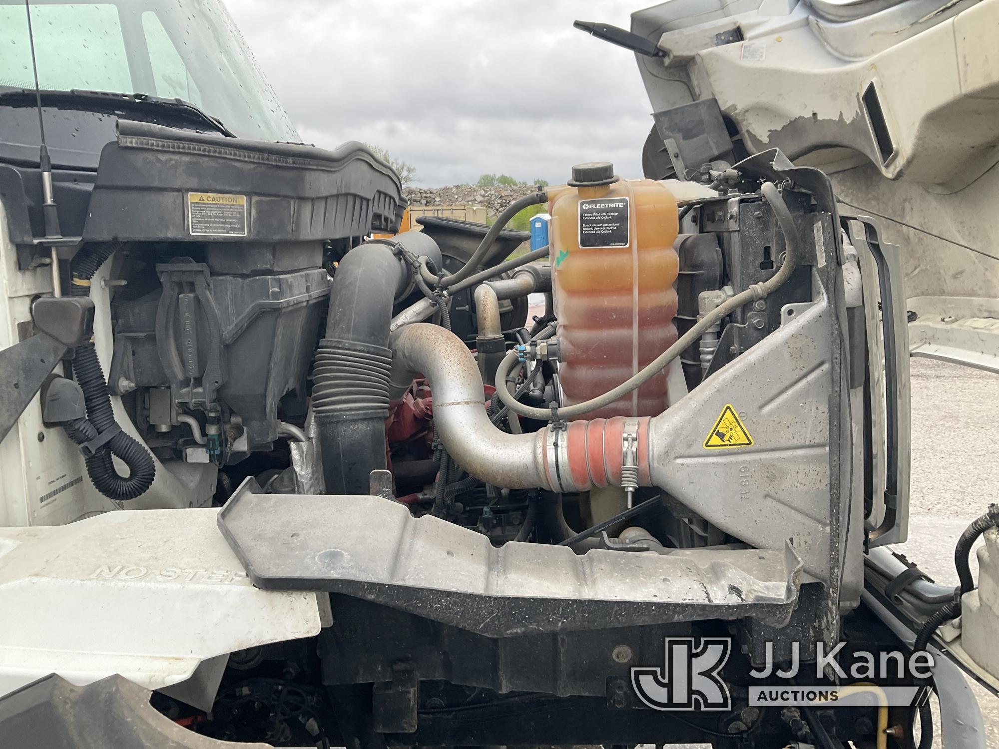 (Kansas City, MO) Altec AM55, Over-Center Material Handling Bucket rear mounted on 2017 Internationa