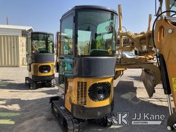 (Jurupa Valley, CA) 2024 AGT H13R Mini Hydraulic Excavator, bkt, ripper, 2 ft 8 in. stick, aux hyd,