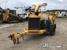 2010 Altec DC1317 Chipper (13in Disc) Not Running, Condition Unknown, Cranks Minor Body Damage