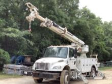 Altec DC47-BR, Digger Derrick rear mounted on 2016 Freightliner M2 106 4x4 Utility Truck Runs, Moves