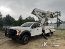 ETI ETCMH37-IH, Articulating & Telescopic Material Handling Bucket Truck mounted behind cab on 2019 