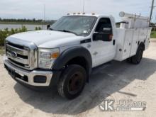 2016 Ford F550 URD/Flatbed Truck Runs & Moves) (FL Residents Purchasing Titled Items - tax, title & 