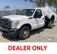 2012 Ford F250 Pickup Truck Runs, Moves, & Operates, Brake/ABS Faults