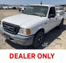 2004 Ford Ranger Pickup Truck Not Running, Cranks, Does Not Start, Conditions Unknown