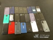 (Jurupa Valley, CA) 24 Cellphones Probably Locked Used