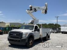 (Covington, LA) Altec AT40-MH, Articulating & Telescopic Material Handling Bucket Truck mounted behi