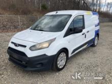 2014 Ford Transit Connect Mini Cargo Van Dual Fuel, Runs on CNG & Gas) (Runs & Moves) (Rust Damage