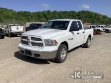 2015 RAM 1500 4x4 Extended-Cab Pickup Truck Runs & Moves, Rust & Paint Damage