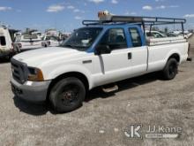 (Plymouth Meeting, PA) 2005 Ford F250 Extended-Cab Pickup Truck Runs & Moves, Check Engine Light On,
