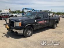 (Plymouth Meeting, PA) 2008 GMC Sierra 3500HD 4x4 Extended-Cab Pickup Truck Runs & Moves, Runs Rough