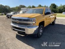 (Elkhart, IN) 2015 Chevrolet Silverado 2500HD Extended-Cab Pickup Truck Runs and Moves, Body Damage