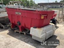 (Rome, NY) 2020 Boss VBX9000 Poly Salt Spreader Attachment Condition Unknown