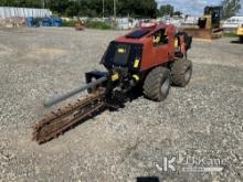 (Plymouth Meeting, PA) 2021 Ditch Witch 410SX Walk Beside Articulating Cable Plow Danella Unit) (Run
