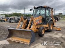 (Plymouth Meeting, PA) 2014 Case 580N 4x4 Tractor Loader Backhoe Danella Unit) (Runs, Moves & Operat