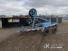 (Charlotte, MI) 1978 Hycaloader TCF-51-T T/A Conductor Bull Wheel/Tensioner Trailer No Title