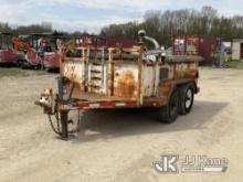 (Charlotte, MI) 2009 Truck Tech Engineers DO-7 Ton-A T/A Tagalong Material Trailer