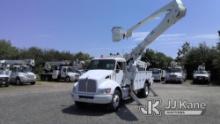 Altec AA55, Material Handling Bucket rear mounted on 2018 Kenworth T370 Utility Truck Runs, Moves & 