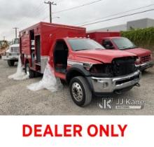 2012 Dodge RAM 4500 Cab & Chassis Runs & Moves, Missing Doors