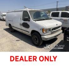 1998 Ford Econoline Extended Cargo Van Will Not Stay Running