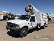 (Keenesburg, CO) Altec AT35G, Articulating & Telescopic Non-Insulated Bucket Truck mounted behind ca