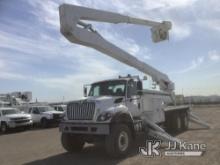 (Phoenix, AZ) Altec A77-TE93, Material Handling Elevator Bucket Truck rear mounted on 2019 Internati