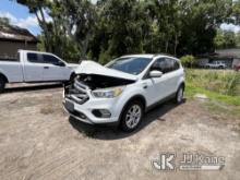 (Tampa, FL) 2018 Ford Escape Electric Company Owned and Maintained. Not Running, Condition Unknown)