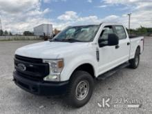 2021 Ford F250 4x4 Crew-Cab Pickup Truck Runs & Moves) (Seller Note: Engine Misfire
