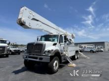 (Tampa, FL) Altec A77-T, Articulating & Telescopic Material Handling Bucket Truck rear mounted on 20