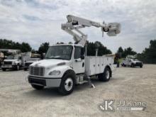 Altec TA41M, Articulating & Telescopic Material Handling Bucket Truck mounted behind cab on 2017 Fre