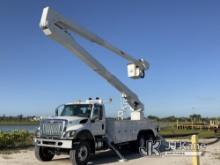 (Westlake, FL) Altec A77-T, Articulating & Telescopic Material Handling Bucket Truck rear mounted on