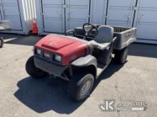 (Dixon, CA) Toro Utility Cart Not Running, Does Not Crank, Conditions Unknown