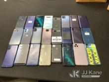 24 Various Brands Of Cellphones Possibly Locked Used