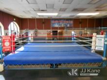 20ft x 20ft boxing ring Used, This lot is being sold in absentia. The lot is located at 4100 Baldwin
