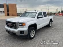 2015 GMC Sierra 1500 4x4 Crew Cab Pickup 4 Dr Runs & Moves) (Check Engine Light On During Inspection