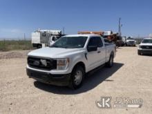 2021 Ford F150 4x4 Extended-Cab Pickup Truck Runs & Moves) (Paint & Body Damage