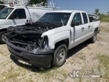 (Kansas City, MO) 2015 Chevrolet Silverado 1500 Extended-Cab Pickup Truck Not Running, Condition Unk